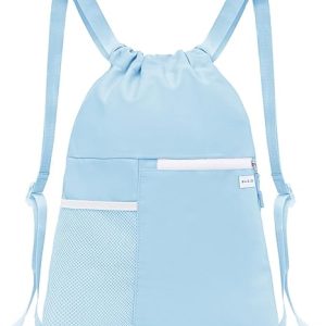 Multipurpose Cinch Sack Backpack - Blue